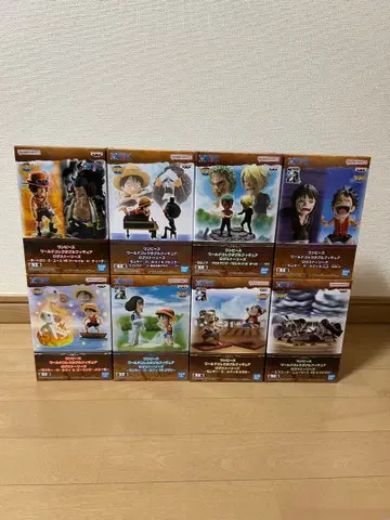 [미개봉] ONE PIECE 원피스 월드 컬렉터블 피규어 8세트