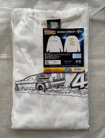 백 투 더 퓨처 40th 롱 슬리브 T셔츠