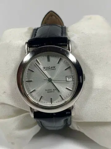 작동품, ROGAR 실버 925 쿼츠 손목시계
