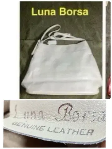 Luna Borsa 화이트 숄더백