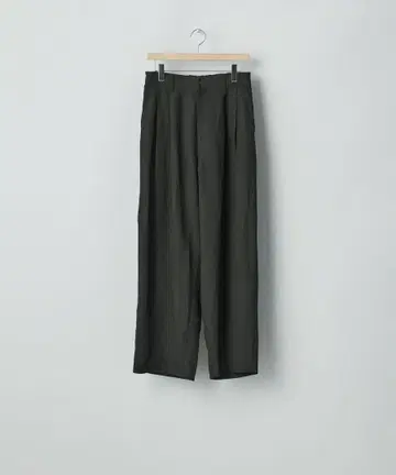 stein 25AW 레이온/린넨 와이드 이지 팬츠