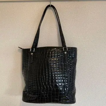COCO FIORE 크로커다일 패턴 토트백