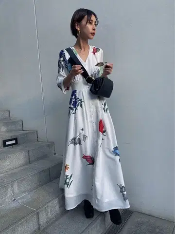 아메리빈티지 2WAY AMANDA DRESS 사이즈 S