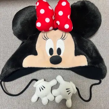 미니 마우스 퍼 캡 디즈니