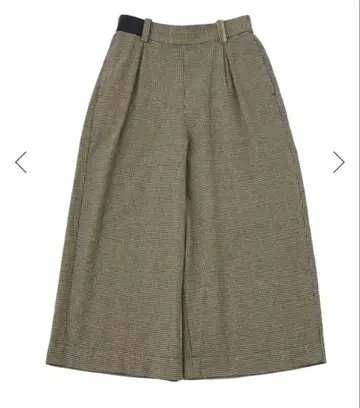 현행 팔라스 팰리스 인디고 하운드투스 체크 와이드 팬츠