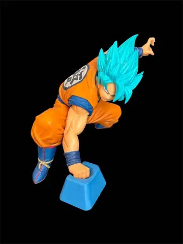 드래곤볼 제일복권 피규어 도감배틀 손오공 블루