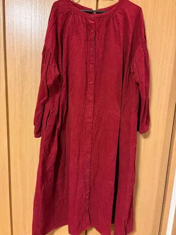 사만사 모스모스 원피스 빨간색