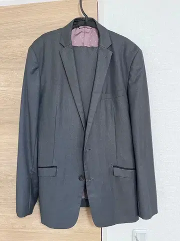 COMME CA MEN 그레이 수트 세트 L 도쿄 스카파라 콜라보