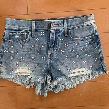 Abercrombie & Fitch 데님 숏팬츠 W25