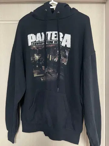 Pantera Cowboys from Hell 후드티 M 사이즈
