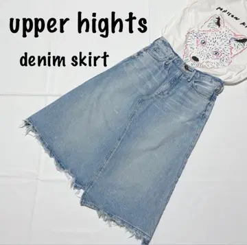 upper hights 데님 스커트 사이즈 23