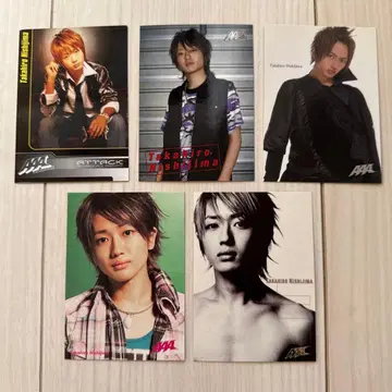 Nissy AAA 카드 레어 5장