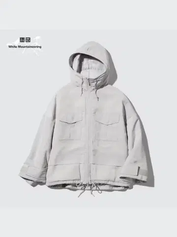 White Mountaineering 하이브리드 다운 오버사이즈 파카