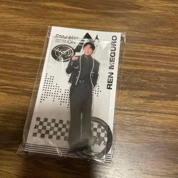 메구로 렌 아크릴 스탠드 SnowMan 2025 2026 ON 음고지신