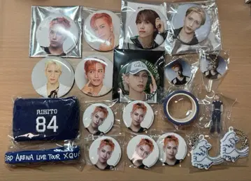 INI 이케자키 리히토 캡슐 토이 캔뱃지 아크릴 스탠드 세트