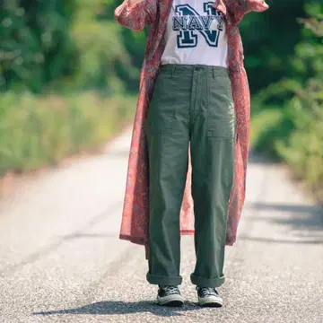 TCBjeans TCB 청바지 베이커 팬츠 올리브 XXXL