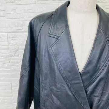 블랙 가죽 자켓 F 오버 사이즈 [ 2890-5 ]