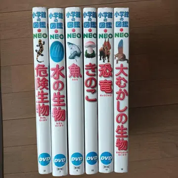 초등학생 도감 NEO 6권 세트 DVD 포함