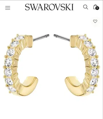 스와로브스키 SWAROVSKI 귀걸이