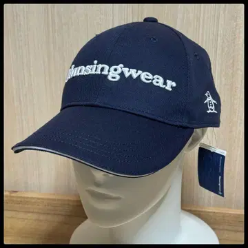 [ 미사용품 ] 먼싱웨어 골프 캡 네이비 F 사이즈 펭귄