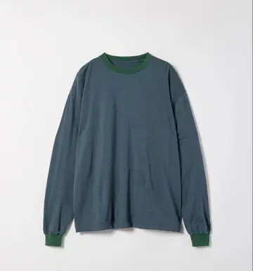 ONC MERINO 롱 슬리브 T셔츠 GREEN size 4