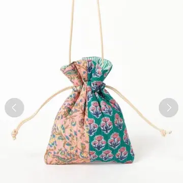 Ray BEAMS Lilas Campbell 퀼트 미니 숄더 백