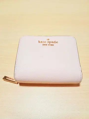 새상품급 케이트 스페이드 kate spade 이단 접이식 지갑 핑크