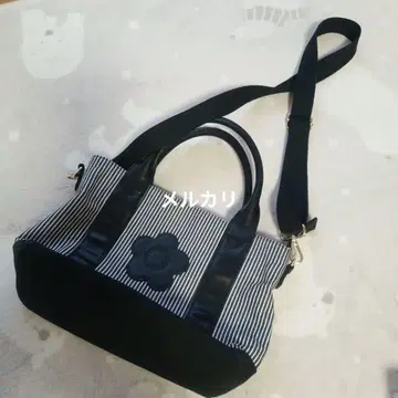 마리콴트 디지 숄더 스트라이프 2가지 방식