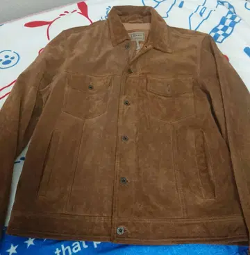 엘엘빈 스웨이드 자켓