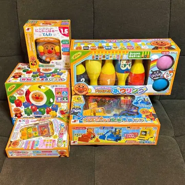 호빵맨 완구 5개 세트