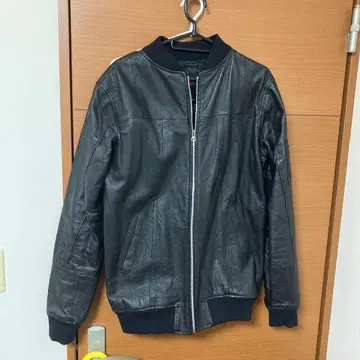 RED MOHICAN 블랙 가죽 자켓 L