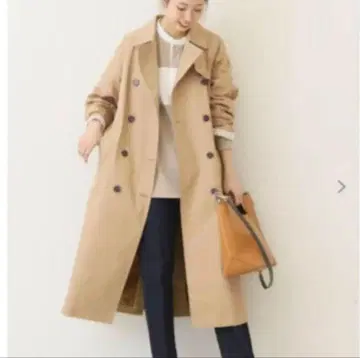 spick&span 오버사이즈드 모던 래글런 트렌치코트