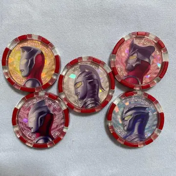 울트라맨 Z DX 메달 5개 세트