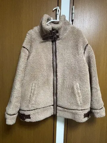 브라운 플리스 자켓 Honeys