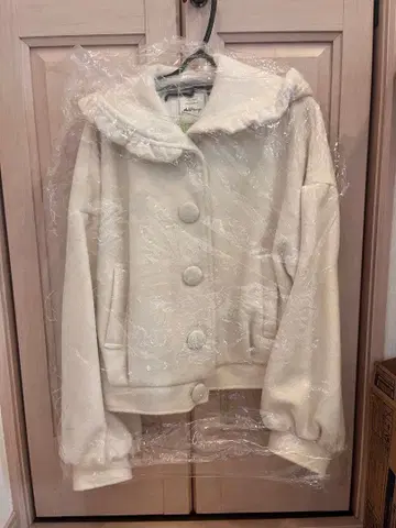 [ Ank Rouge ] 볼륨 슬리브 후드 코트