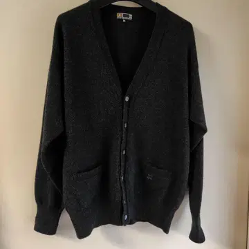 DAKS 다크 그레이 가디건 사이즈 M