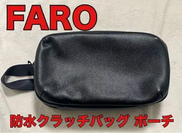 [ 사용 거의 안 함 ] FARO 방수 가죽 클러치백 파우치