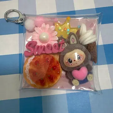 가챠 파우치 핑크