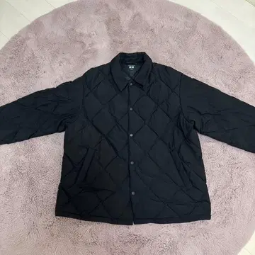 [UNIQLO] 퍼프 테크 퀼팅 자켓 블랙 XXL