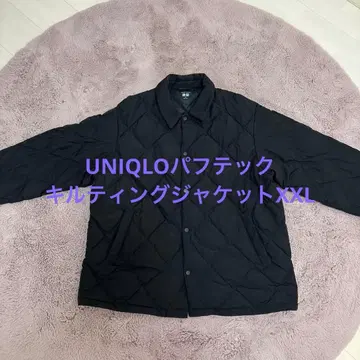 [UNIQLO] 퍼프 테크 퀼팅 자켓 블랙 XXL