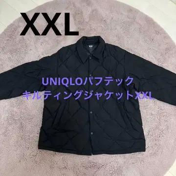[UNIQLO] 퍼프 테크 퀼팅 자켓 블랙 XXL