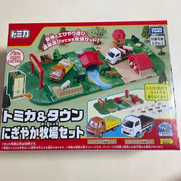 토미카 토미카타운 활기찬 목장 세트