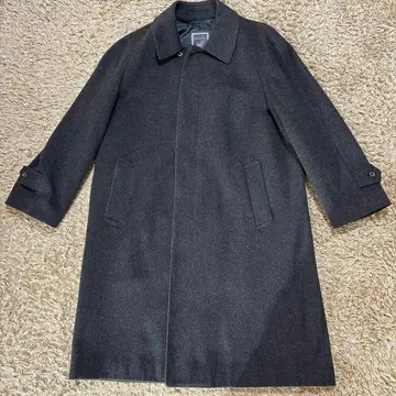 캐시미어 코트 다크 그레이 체스터 코트 사이즈 L