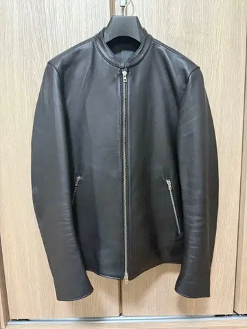 LIDNM 블랙 싱글 라이더 자켓