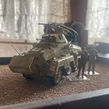 Sd.Kfz. 232 독일 8륜 장갑차 '아프리카 군단'