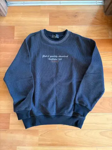 DUNLOP 다크 그레이 맨투맨 M