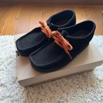 CLARKS ORIGINALS Wallabee 블랙 5D (38)