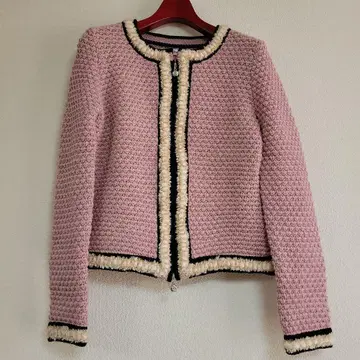 RENE 르네 더블 지퍼 니트 자켓