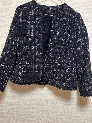 Theory 노카라 자켓 사이즈 11호=L 사이즈.