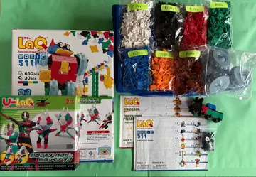 LaQ 묶음 판매 1 약 700피스, 케이스, 가이드북 포함